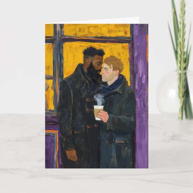 Yellow Door Embrace Card (Front)