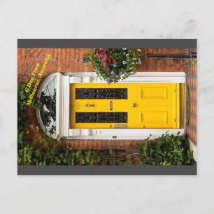 Yellow Door Postcard