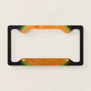 Yellow Dot license plate frame