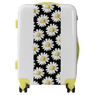 Yellow Dotted Daisy's Luggage