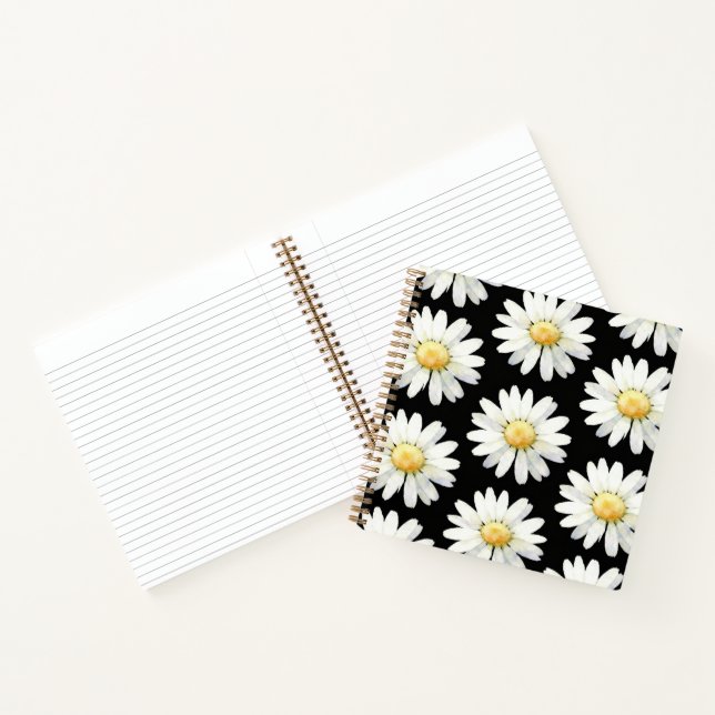 Yellow Dotted Daisy's Notebook (Inside)