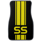 Yellow Double Race Stripes | Personalize