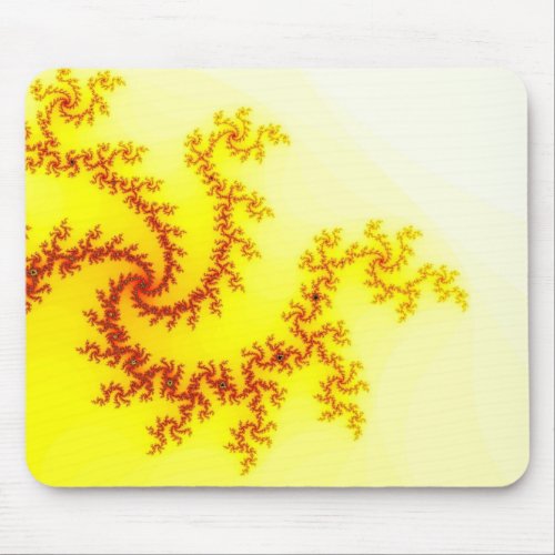 Yellow Dragon Mousepad