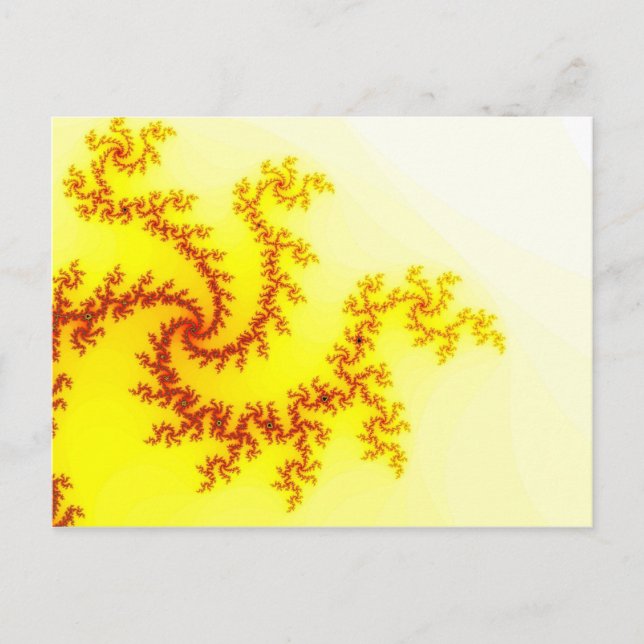 Yellow Dragon Postcard (Front)