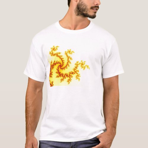 Yellow Dragon T_Shirt