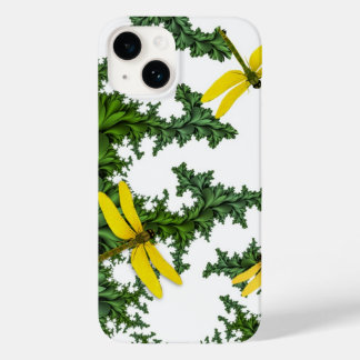 Yellow Dragonflies Case-Mate iPhone 14 Case