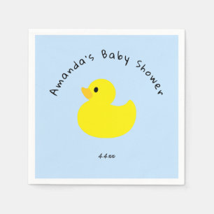 Yellow Duck - Baby Shower Napkins