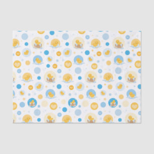 Yellow Duck Bubble Bath Pattern Gift Tissue Paper