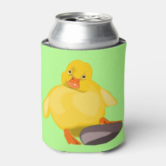 Yellow Duck Can Cooler (Can Front)