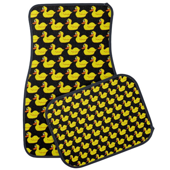 Yellow Duck Car Floor Mats (Set)