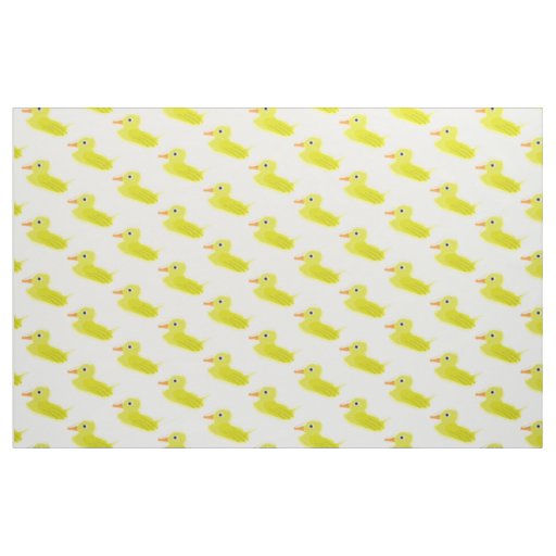 Yellow Duck Fabric