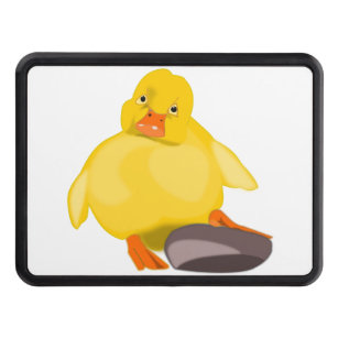 Yellow Duck Hitch Cover Little Duckling