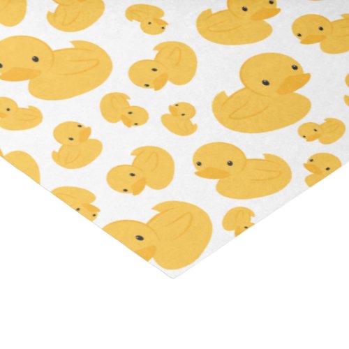 Yellow Duck Patterned Gift Tissue Paper