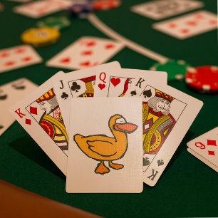 Yellow Duck Poker Cards