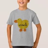 Yellow Duck Quack Tshirts and Gifts