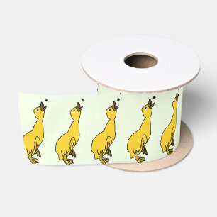 Yellow Duck Ribbon - Customizable