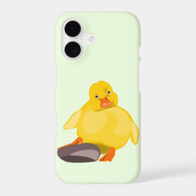 Yellow Duckling iPhone Cases (Back)