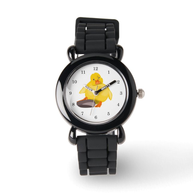 Yellow Duckling Watch for Kids (Front)