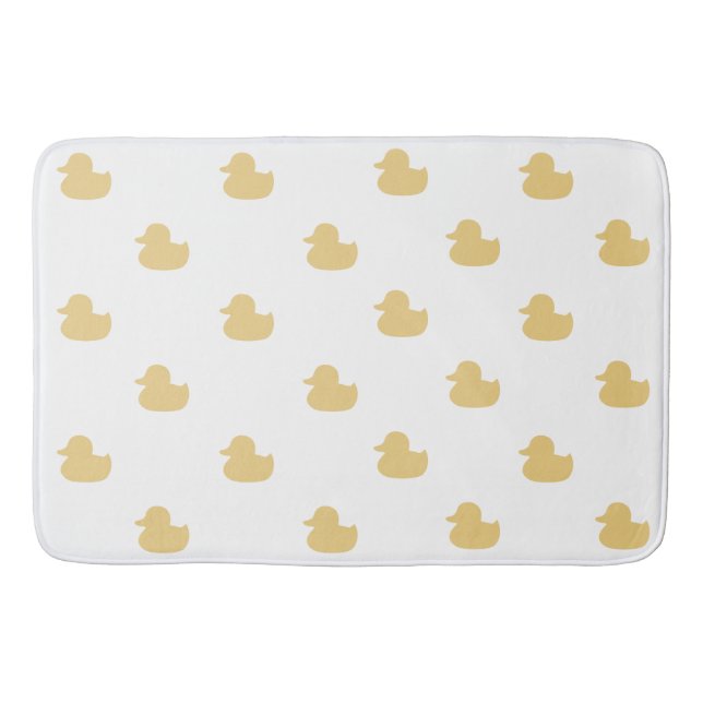 Yellow ducky bath mat (Front)