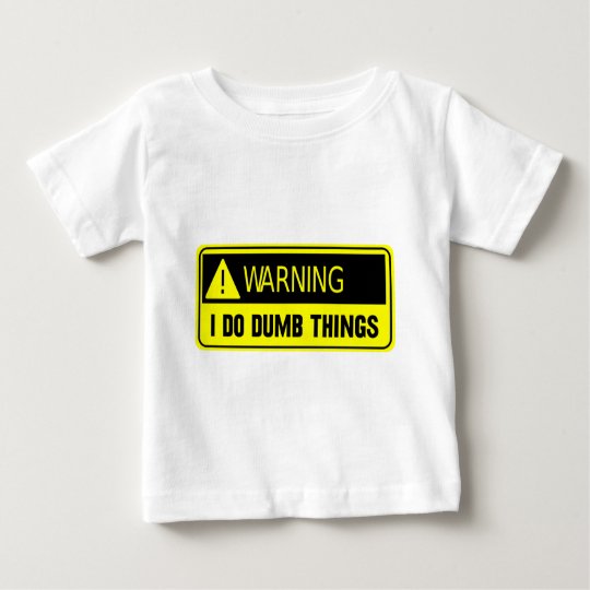 YELLOW DUMB BABY T-Shirt