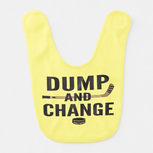 Yellow Dump and Change Hockey Bib
