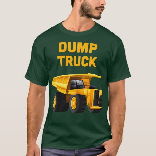 Yellow Dump Truck 2 T_Shirt