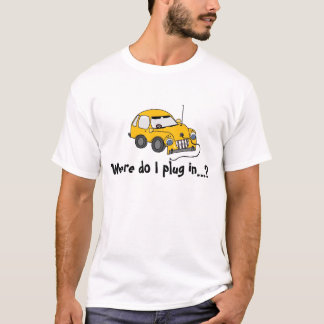 Yellow Electric Car... t-shirt