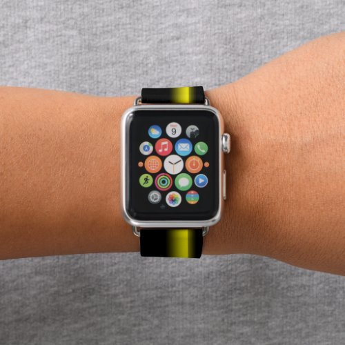 Yellow Electric Flash  Apple Watch Band