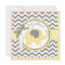 Yellow Elephant and Chevron Print Baby Shower