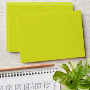 Yellow Envelope Bright A7 Envelope   Neon Mail