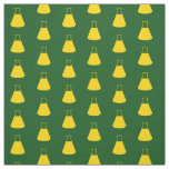Yellow Erlenmeyer Flask Fabric