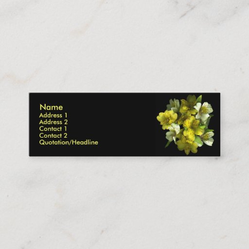 Customizable Yellow Explosion Profile Cards Business Card Template