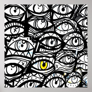yellow eye poster