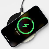 Yellow Eyed Black Cat Wireless Charger (Phone)