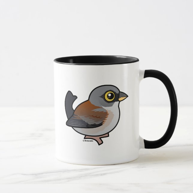 Yellow-eyed Junco Mug (Right)