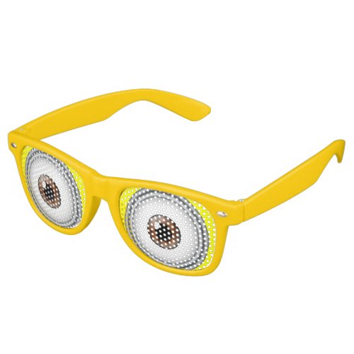Yellow Eyes Cartoon Goggle Party Costume Glasses