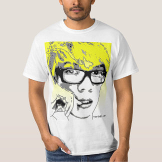Yellow Face Graphic T-Shirt Dotcom