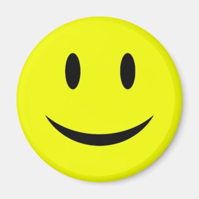 Yellow Face Magnet (Front)