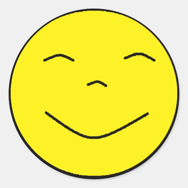 Yellow Face Stickers (Front)