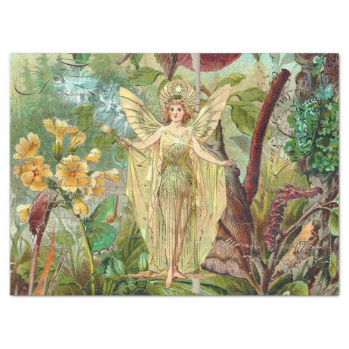 Yellow Fairy  Tissue Paper