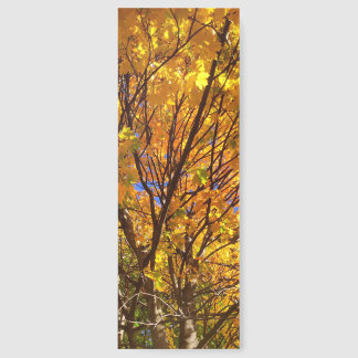 Yellow Fall Foliage Bookmarks