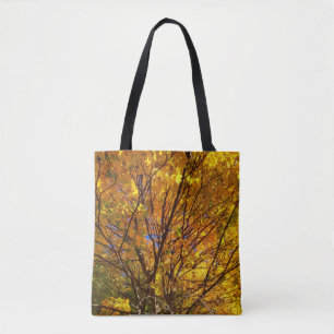 Yellow Fall Foliage Tote Bag