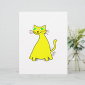 Yellow Fat Cat (Standing Front)