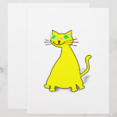 Yellow Fat Cat (Front/Back)