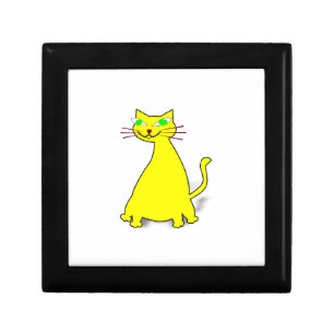 Yellow Fat Cat Gift Box