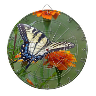Yellow female Eastern Tiger Swallowtail Dart Board