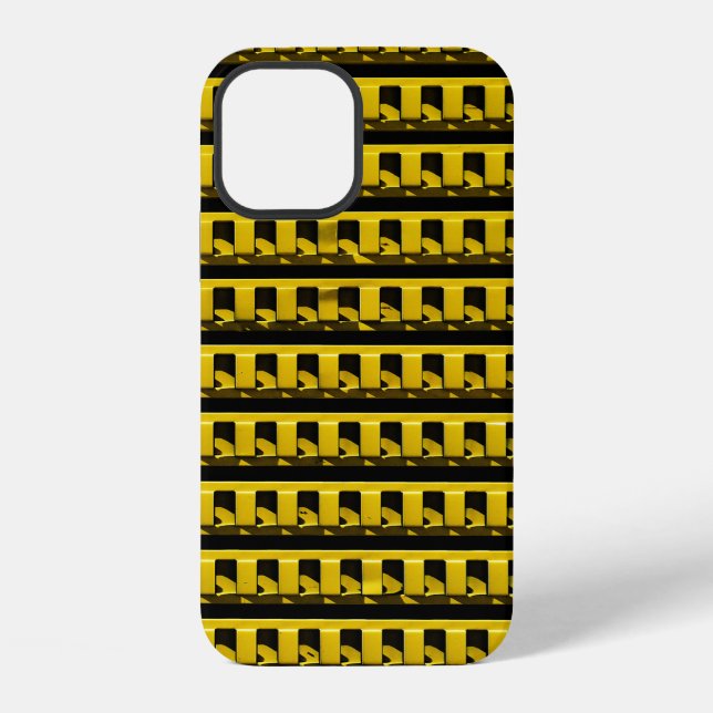 Yellow Fence Iphone Case (Back)