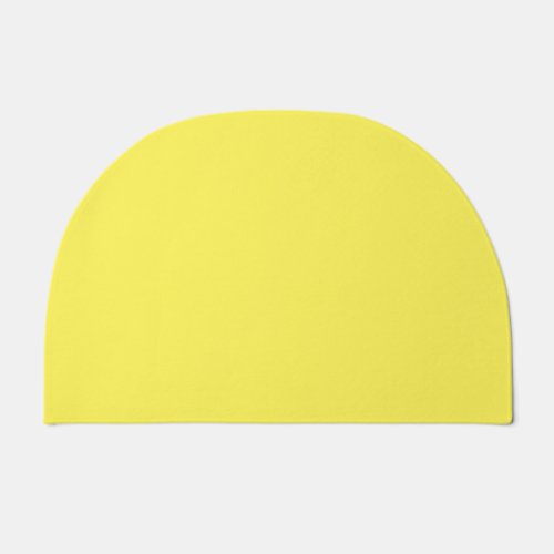 Yellow FFF555 Golden Glow Doormat