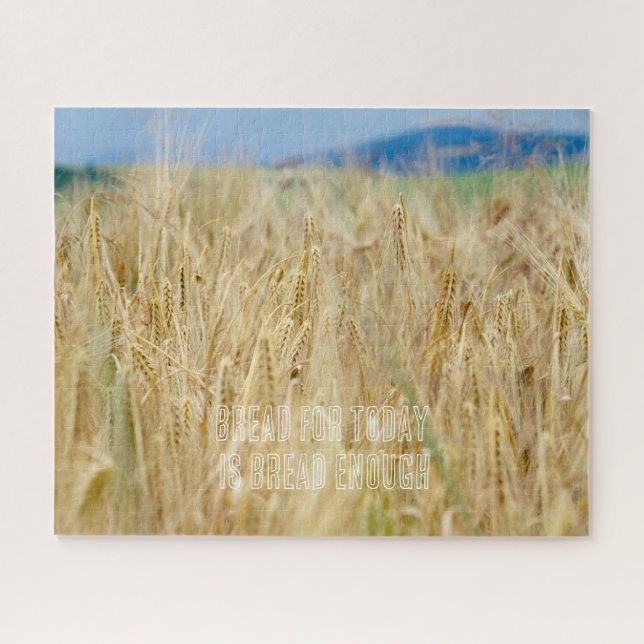 Yellow field jigsaw puzzle (Horizontal)