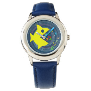 Yellow fish eat watch numbers